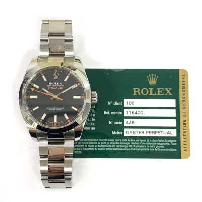 Milgauss 40mm Black Dial Stainless Steel 