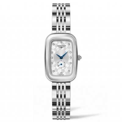 Longines Equestrian L6.141.4.77.6 Steel Silver Diamond Sophistication New