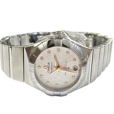 Omega Constellation 127.10.27.20.52.001 Steel Refined Design New
