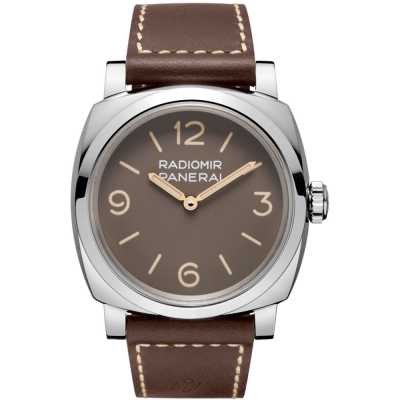 Panerai PAM00662 Acciaio 47mm Steel Radiomir Brown Patina Watch