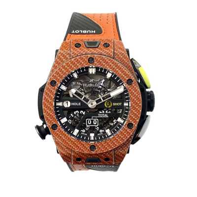 Hublot Big Bang Golf 416.YO.1120.VR  Orange Carbon Limited Edition Watch