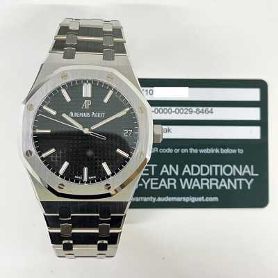 Royal Oak 41mm Automatic Black Dial Stainless Steel