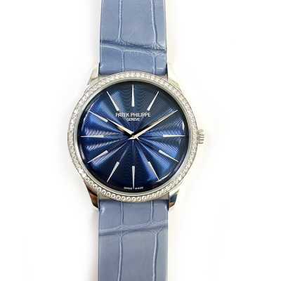 Ladies Calatrava Joallerie 35mm White Gold Automatic 