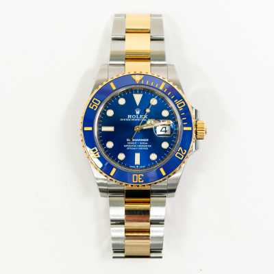 Rolex 126613LB Steel Yellow Gold Blue Ceramic Professional Excellence Excellent Condition