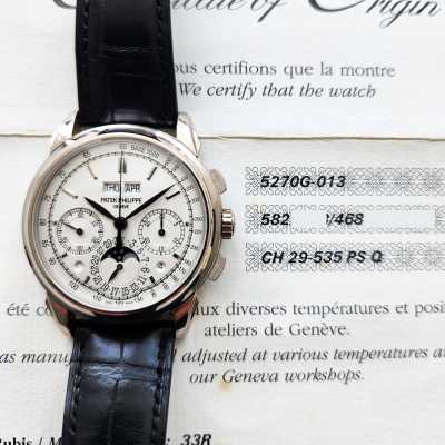 Grand Complications Perpetual Calendar Chronograph 41mm White Gold