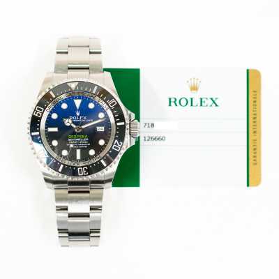 Rolex 126660 Steel D-Blue Gradient Professional Innovation Excellence Excellent Condition