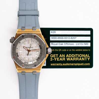 Audemars Piguet 15711OI Royal Oak Offshore 42mm rose gold diver Japan exclusive pre-owned luxury