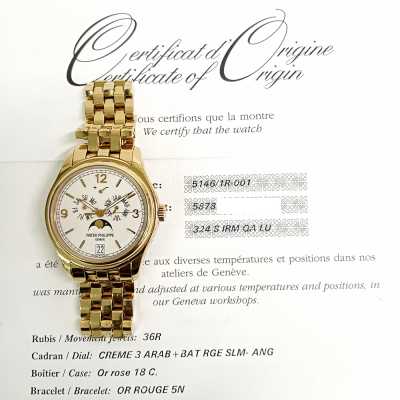 Patek Philippe 5146/1R-001 Rose Gold Watchmaking Excellence Excellent Condition