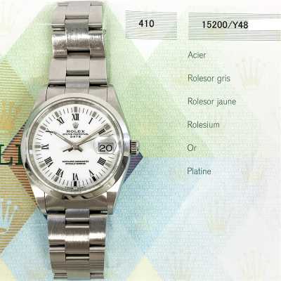 Rolex Oyster Perpetual Date 34mm Steel Ref. 15200
