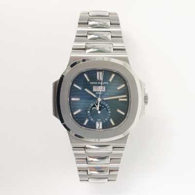 Nautilus Annual Calendar Moon Phase 40.5mm Stainless Steel Self-Winding