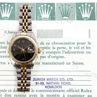 Rolex Datejust 26mm Steel and Yellow Gold Ref. 69173