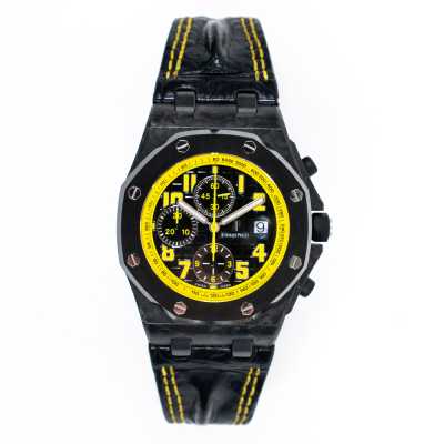 AP Royal Oak Offshore 26176FO Bumblebee Ceramic Enhancement Preowned