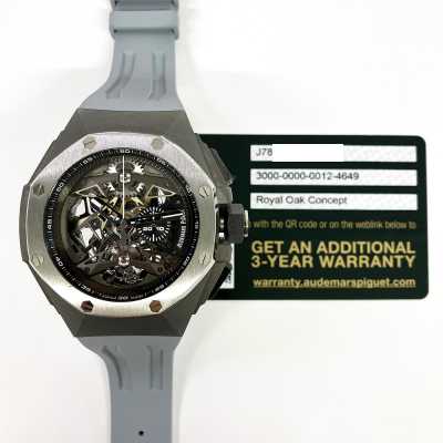 Royal Oak Concept 44mm Tourbillon Chronograph - Titanium