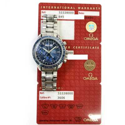 Omega Speedmaster 3222.8 Steel Comprehensive Calendar Timepiece New