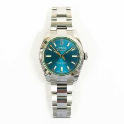Rolex Milgauss 116400GV Steel Green Crystal Innovation Excellent Condition