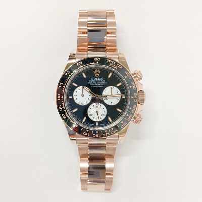 ペロペロ品 Rolex Everose Gold 116505-0008 Cosmograph Daytona 40mm Black Index