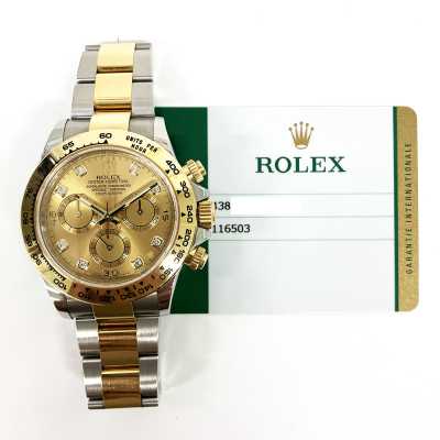 Rolex Daytona Steel and Yellow Gold Ref. 116503 
