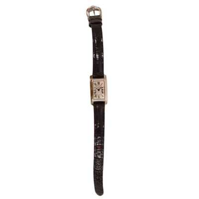 Cartier Tank Americaine WSTA0032 mini steel silver Roman quartz ladies preowned