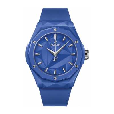 Hublot Classic Fusion 550.ES.5100.RX Ceramic Blue Orlinski Swiss Innovation Excellent Condition