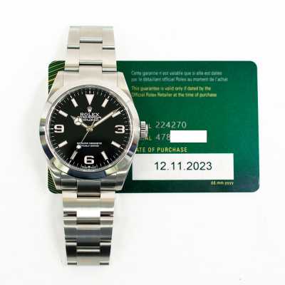Rolex 224270 Steel Black Adventure Innovation Excellence Mint Condition