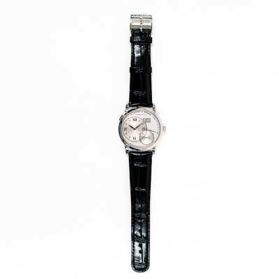 Lange Grand Lange 1 115.026 platinum 42mm asymmetric dial manual L095.1 preowned
