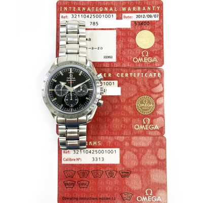 Omega Speedmaster Broad Arrow 1957 42mm steel watch