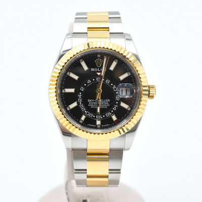 Rolex Sky-Dweller 336933 Steel Gold Ring Command Excellent Condition