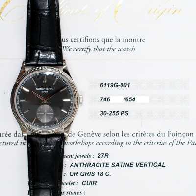 Patek Philippe Calatrava 6119G Clou De Paris Contemporary Appeal Preowned