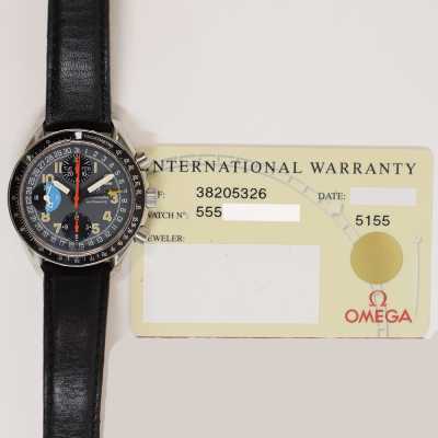 Omega Seamaster Diver 300M GMT Chronograph 212.30.44.52.01.001 44mm steel black Calibre 3603 preowned