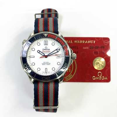 Omega Seamaster 212.32.41.20.04.001 Steel Revolutionary Escapement Timepiece New