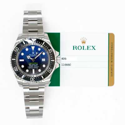 Rolex 116660 44mm Steel D-Blue Dial 3900m