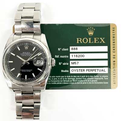 Datejust 36mm Domed Bezel Steel