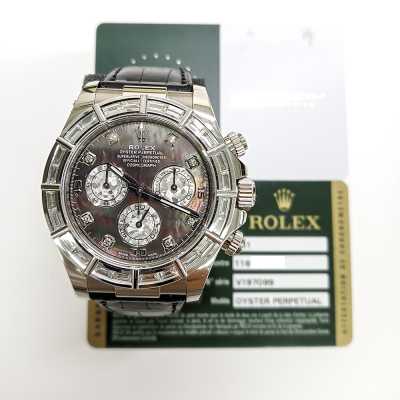 Rolex Daytona 116589BR White Gold Extraordinary Presence Excellent Condition