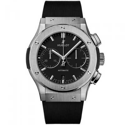 Hublot Classic Fusion 521.NX.1171.RX Titanium Chronograph Watch New