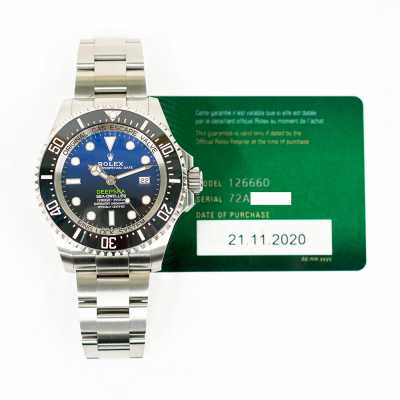 Rolex 126660 Steel D-Blue Professional Innovation Excellence Excellent Condition