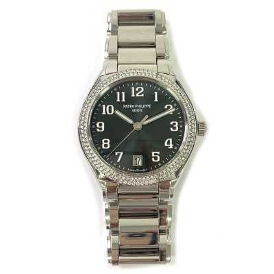 Twenty~4 36mm Green Dial Diamond Bezel Stainless Steel