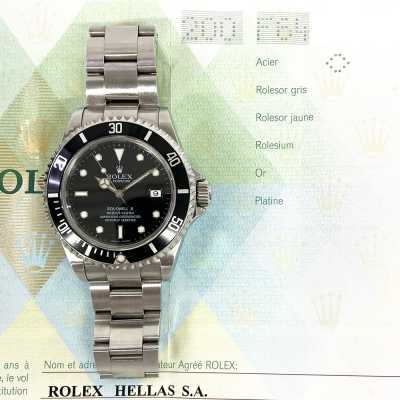 Sea-Dweller 40mm Steel Aluminum Bezel