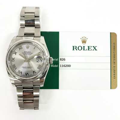Datejust 36mm Domed Bezel Steel