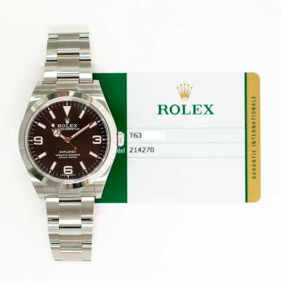 Rolex Explorer 214270 Steel Enhanced Proportions Excellent Condition