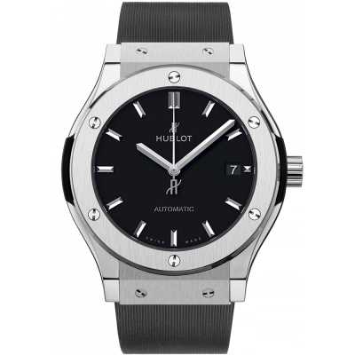 Hublot Classic Fusion 511.NX.1171.RX Titanium Black Dial Watch New