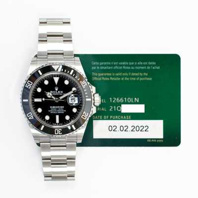 Rolex Submariner 126610LN Steel Date Functionality Preowned