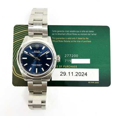 Rolex Oyster Perpetual 31mm Steel Ref. 277200