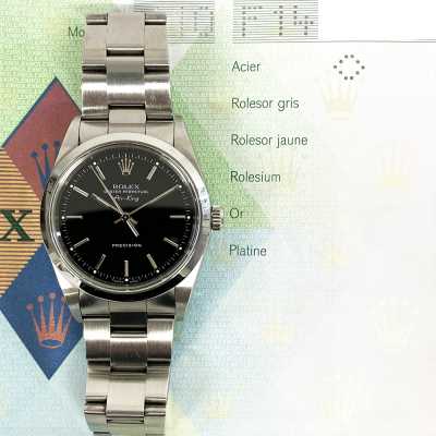 Rolex Air-King 34mm Steel Ref. 14000M