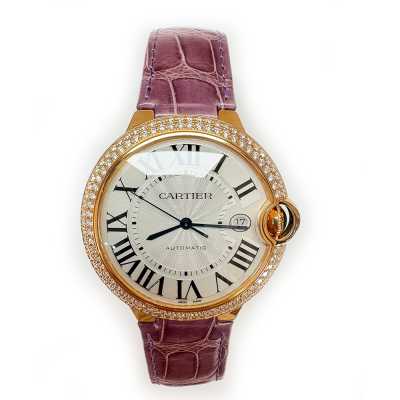 Ballon Bleu 42mm Diamond Bezel Rose Gold