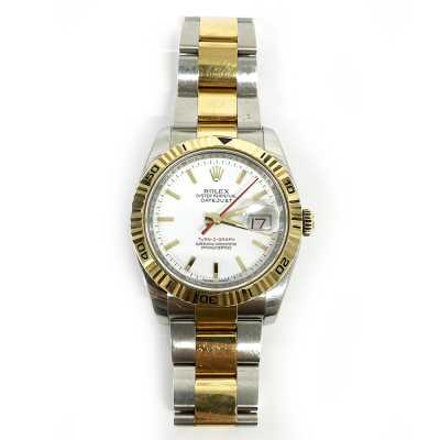 Datejust 36mm Turn-O-Graph Steel and Yellow Gold