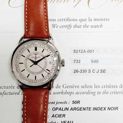 Patek Philippe 5212A-001 Steel Horological Sophistication Excellent Condition