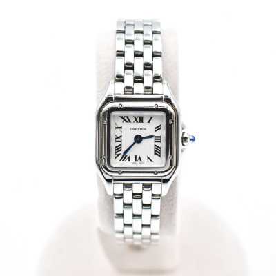 Cartier Panthère WSPN0019 Steel Rectangular Design Excellent Condition