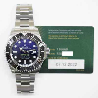 Rolex Deepsea 136660 Steel 3900M Capability Excellent Condition
