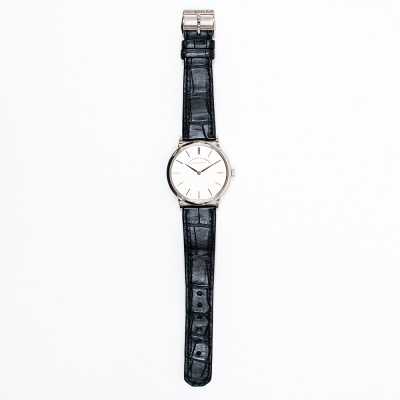 A Lange Sohne Saxonia 201.027 White Gold Manual German Enhancement Preowned