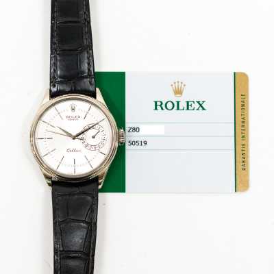 Rolex 50519 White Gold Date Contemporary Design Excellence Excellent Condition
